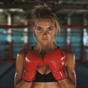 Female boxer