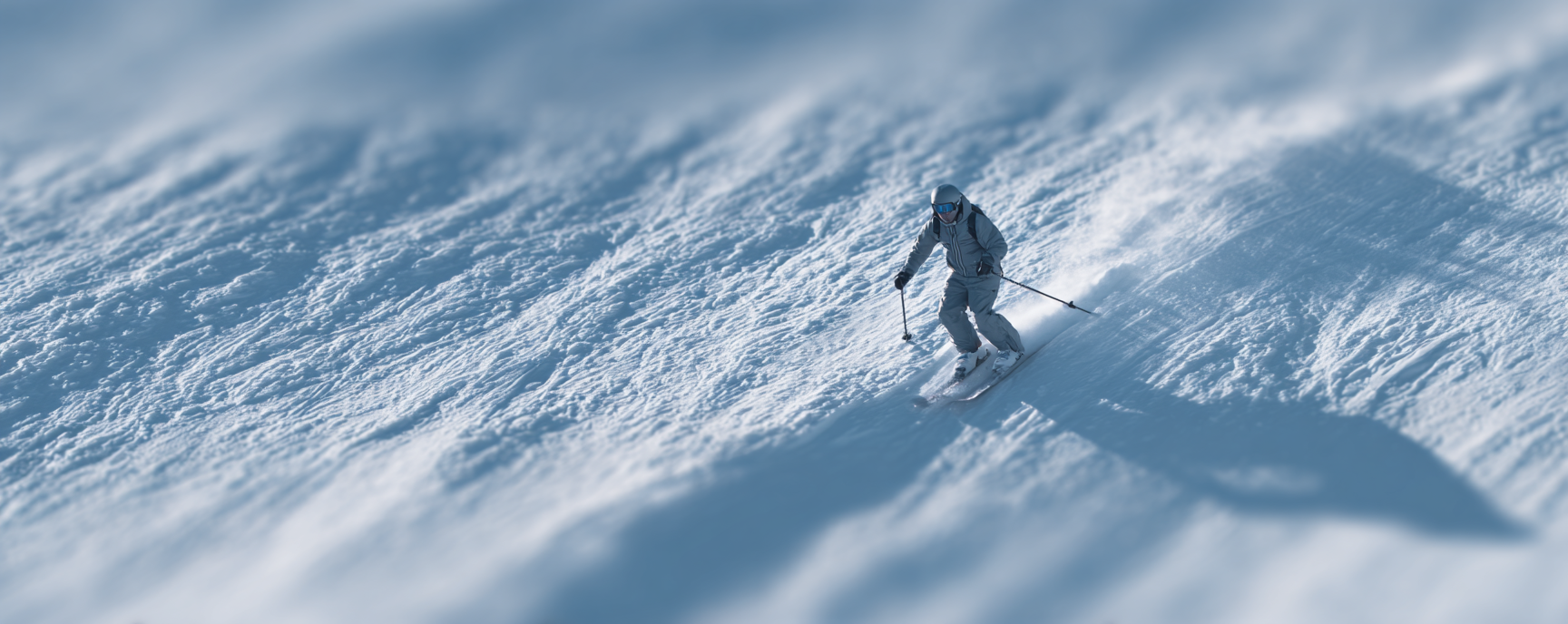 A ski enthusiast in Oregon