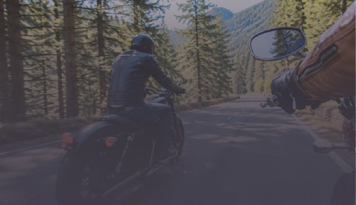 Motorcycle Riders on the road